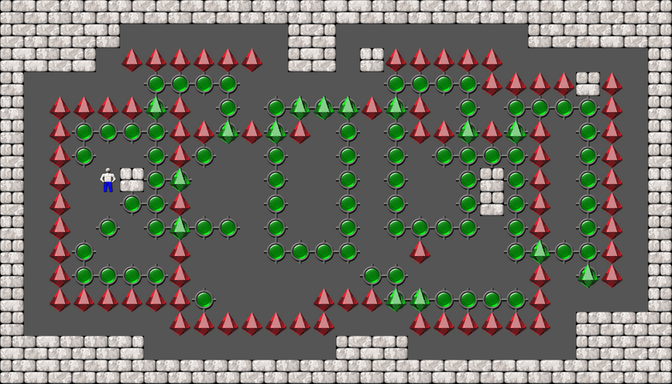 Сокобан More Bugs collections уровень 290